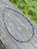 Violet and Fern Necklace
