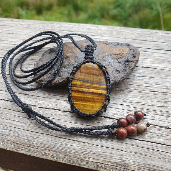 Tiger Eye Sterling Silver Necklace, Oval Tiger Eye Necklace, Tiger Eye  Pendant, Healing Stone, Gift for Her - Etsy