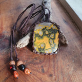 Bumblebee Eye Jasper Necklace