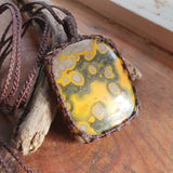 Bumblebee Eye Jasper Necklace