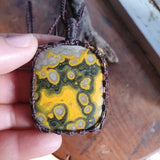 Bumblebee Eye Jasper Necklace