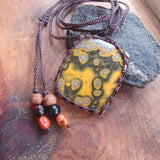 Bumblebee Eye Jasper Necklace