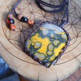 Bumblebee Eye Jasper Necklace