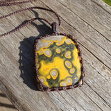 Bumblebee Eye Jasper Necklace