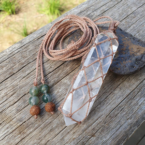 Clear Quartz DT Necklace