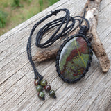 Dragon Blood Jasper Necklace