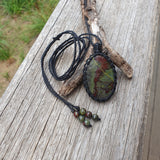 Dragon Blood Jasper Necklace