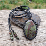 Dragon Blood Jasper Necklace