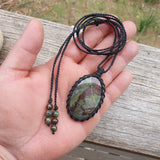 Dragon Blood Jasper Necklace