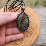 Dragon Blood Jasper Necklace