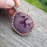 Trapiche Amethyst Necklace