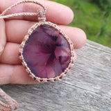 Trapiche Amethyst Necklace