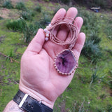 Trapiche Amethyst Necklace