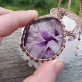 Trapiche Amethyst Necklace