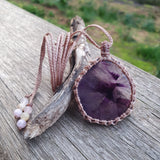 Trapiche Amethyst Necklace