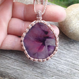 Trapiche Amethyst Necklace