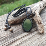 Buttongrass Jade Necklace