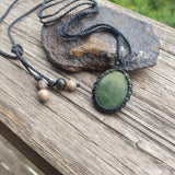 Buttongrass Jade Necklace