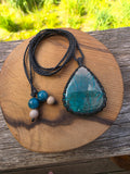 Shattuckite Necklace