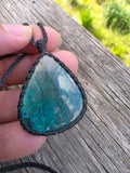 Shattuckite Necklace