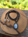 Rainbow Moonstone Necklace