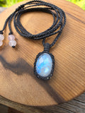 Rainbow Moonstone Necklace