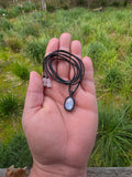 Rainbow Moonstone Necklace