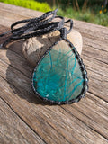 Shattuckite Necklace