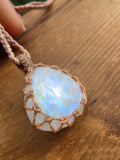 Rainbow Moonstone Necklace