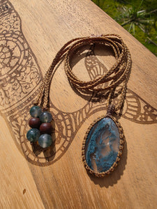 Moss Agate Necklace