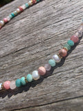 Petal and Pearl Necklace