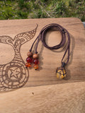 Dainty Raw Citrine Necklace