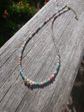 Petal and Pearl Necklace