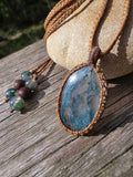 Moss Agate Necklace