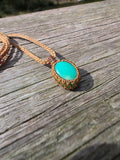 Dainty Chrysoprase Necklace