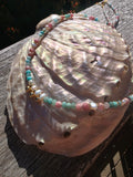 Petal and Pearl Necklace