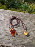 Dainty Raw Citrine Necklace