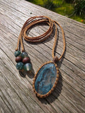 Moss Agate Necklace