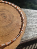 Sunstone and Rose Quartz Necklace