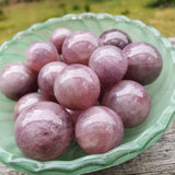 Lavender Rose Quartz Mini Sphere