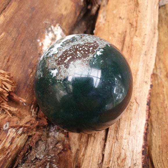 Moss Agate Sphere