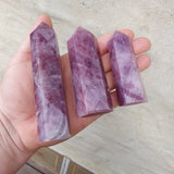 Lavendar Rose Quartz Tower