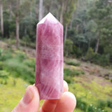 Lavendar Rose Quartz Tower