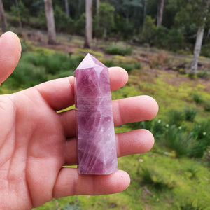 Lavendar Rose Quartz Tower