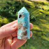 Smoky Amazonite Tower