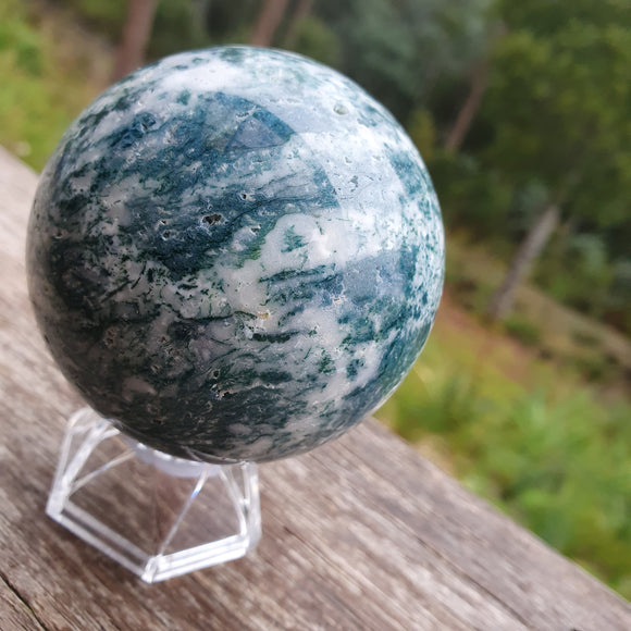 Moss Agate Sphere